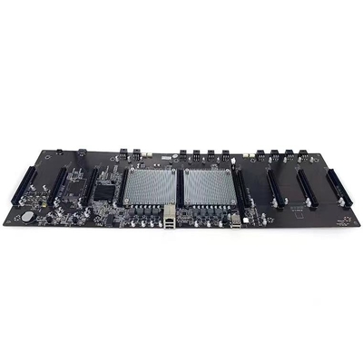 เมนบอร์ด X79 9 GPU สำหรับ Rtx3060 การ์ดกราฟิกเฉพาะ Full Speed ​​48mh/S 65mm Slot