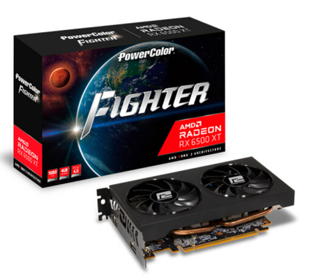 SAPPHIRE AMD RX6500XT Gaming กราฟิกการ์ด 4GB GDDR6 64-Bits Dual Fan