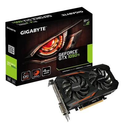 เล่นเกม GIGABYTE กราฟิกการ์ด GeForce GTX 1050 Ti 4G พร้อม 4GB GDDR5