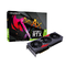 กราฟิกการ์ดเกมเดสก์ท็อป Battle AXE Geforce สีสันสดใส RTX 3070 TI 8G